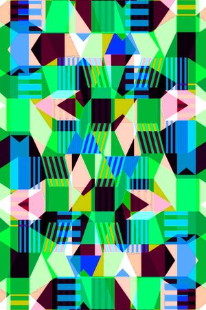 色块印花华亿平台图片