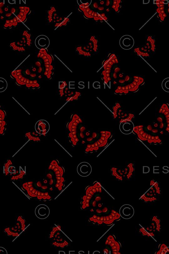 动物纹印花华亿平台图片