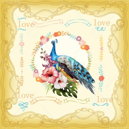 简欧印花华亿平台图片