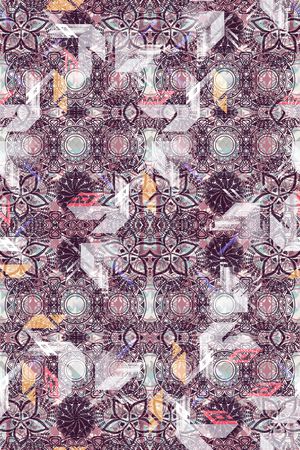 青舞-抽象印花华亿平台图片