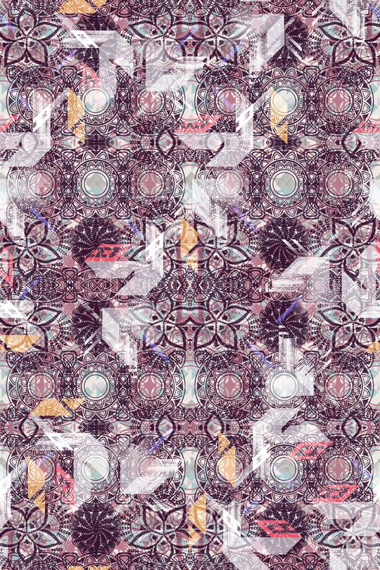 青舞-抽象印花华亿平台图片