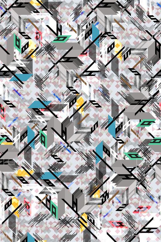 青舞-男装印花华亿平台图片