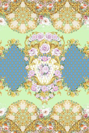 民族风印花华亿平台图片