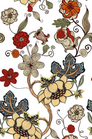 乱花印花华亿平台图片