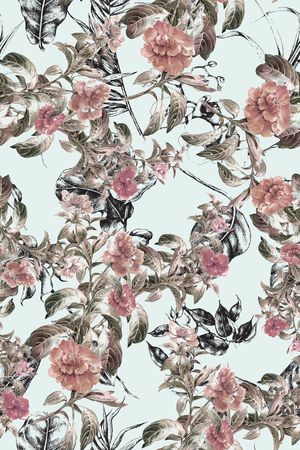 手绘印花华亿平台图片