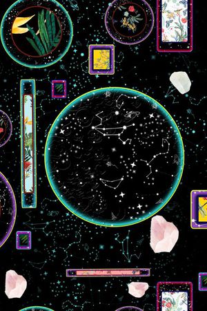 抽象印花华亿平台图片