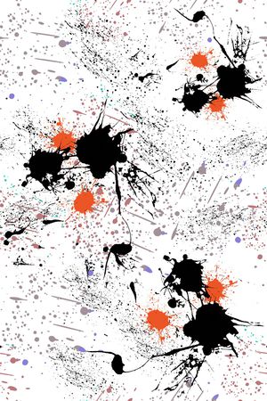 水墨印花华亿平台图片