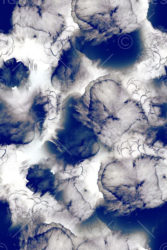 数码艺术花卉印花华亿平台图片