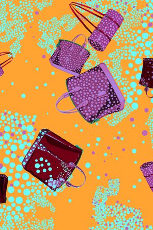 格子印花华亿平台图片