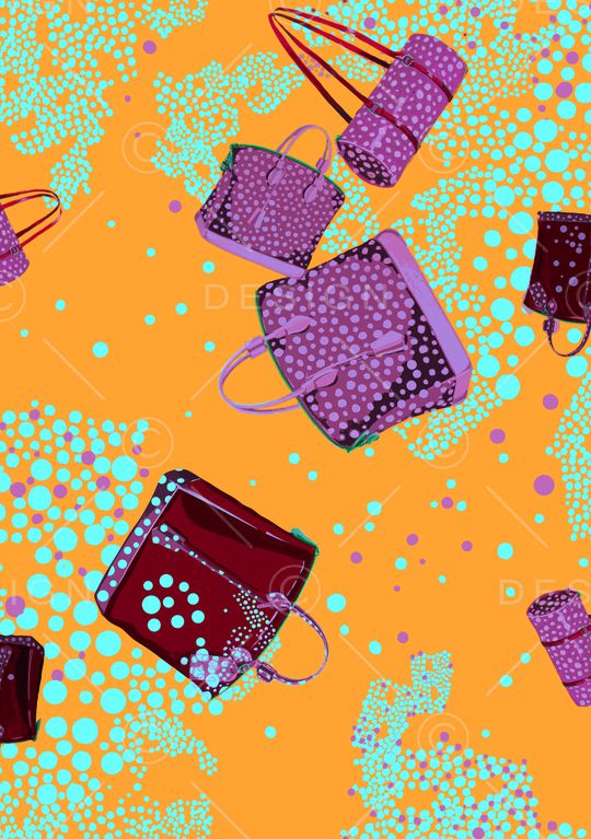 格子印花华亿平台图片