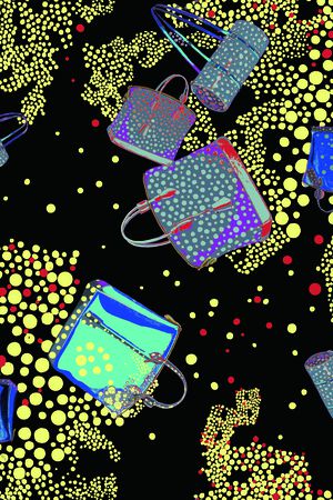 格子印花华亿平台图片