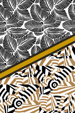 不规则几何印花华亿平台图片