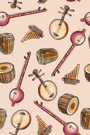 音乐符号印花华亿平台图片