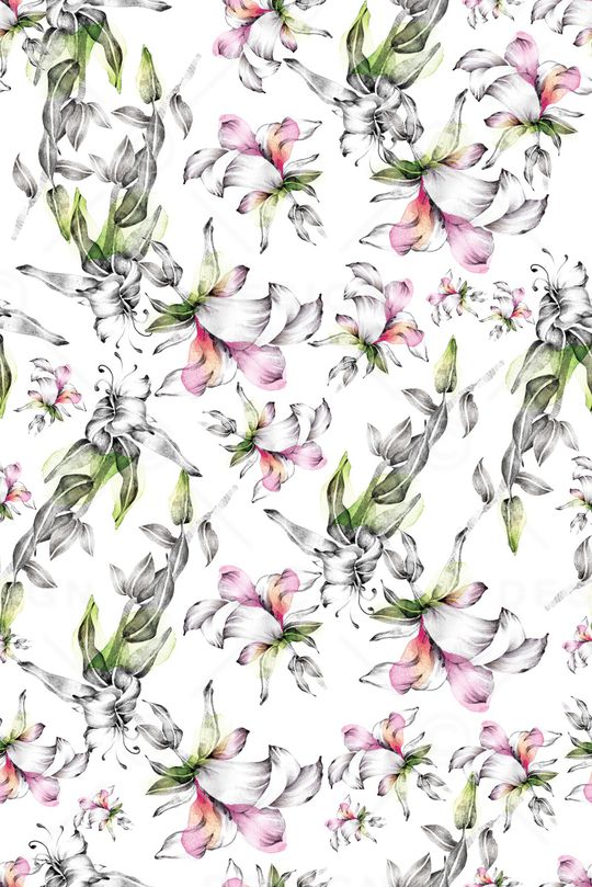 手绘印花华亿平台图片