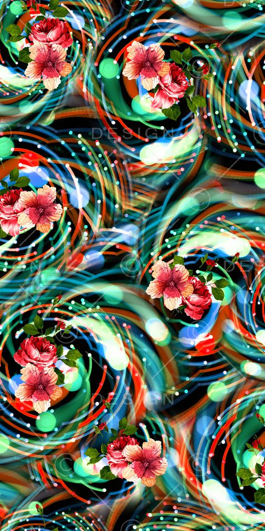 乱花印花华亿平台图片