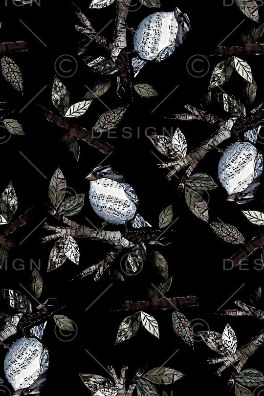 鸟印花华亿平台图片