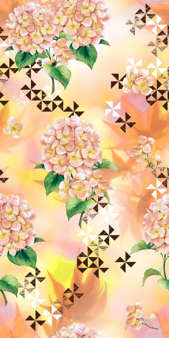 几何印花华亿平台图片