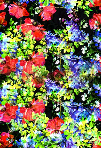 花瓣印花华亿平台图片