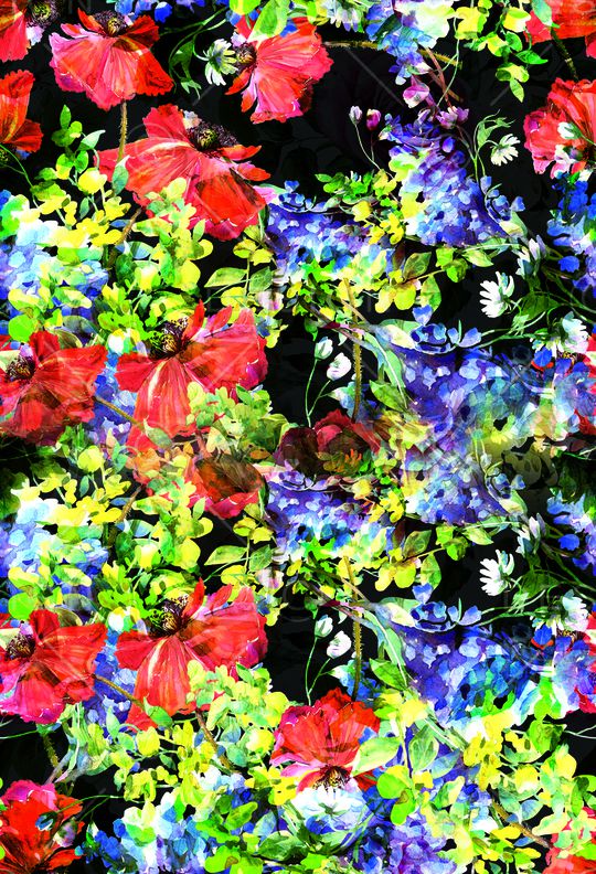 花瓣印花华亿平台图片