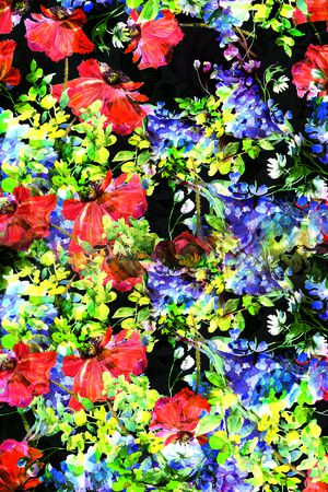 花瓣印花华亿平台图片