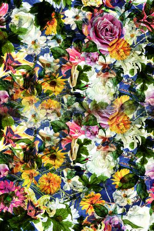 花瓣印花华亿平台图片