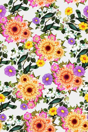 兰花印花华亿平台图片