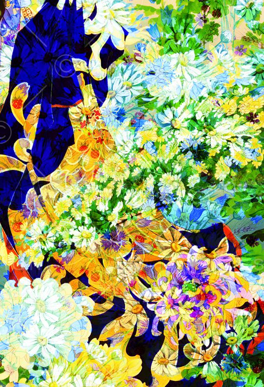 花瓣印花华亿平台图片