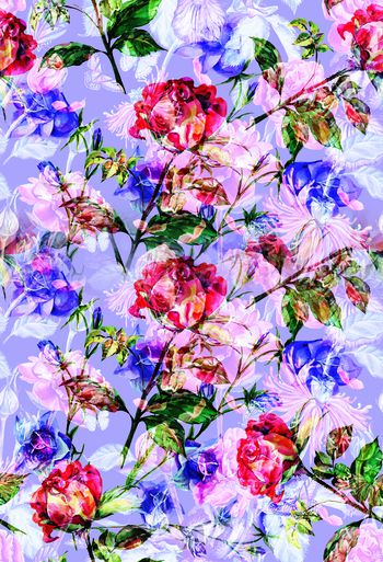 花瓣印花华亿平台图片