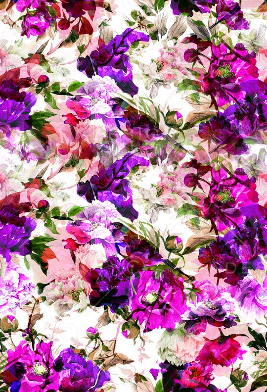 花瓣印花华亿平台图片