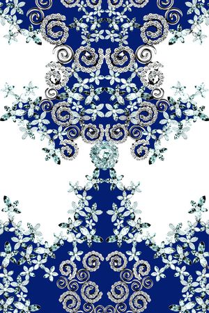 中国风印花华亿平台图片