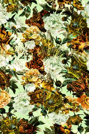 花瓣印花华亿平台图片