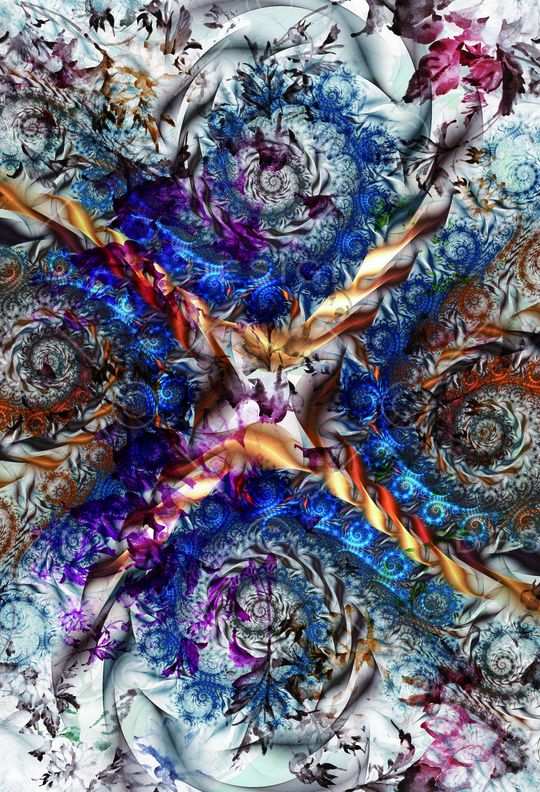 乱花印花华亿平台图片