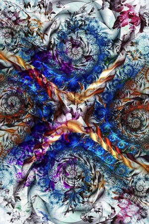 乱花印花华亿平台图片