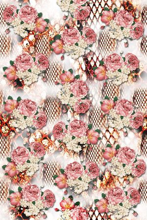 乱花印花华亿平台图片