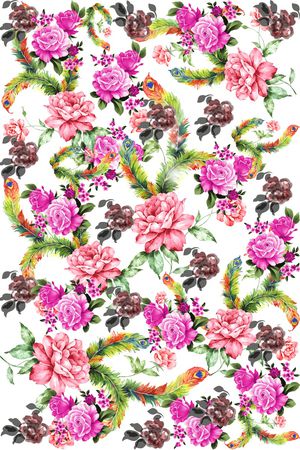 花瓣印花华亿平台图片