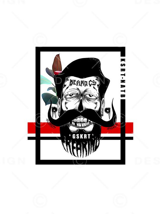 搞怪人脸印花华亿平台图片