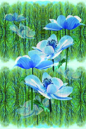 花朵印花华亿平台图片