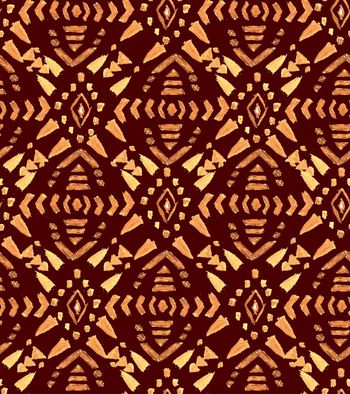 734847-时尚手绘几何民族华亿平台-color 