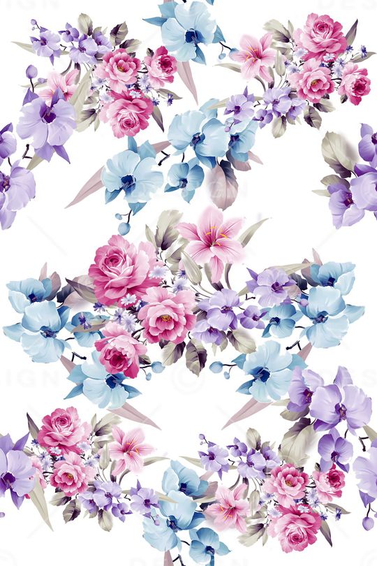 花瓣印花华亿平台图片