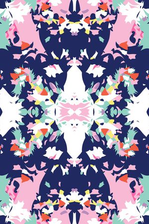 抽象印花华亿平台图片