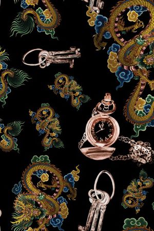 中国龙印花华亿平台图片