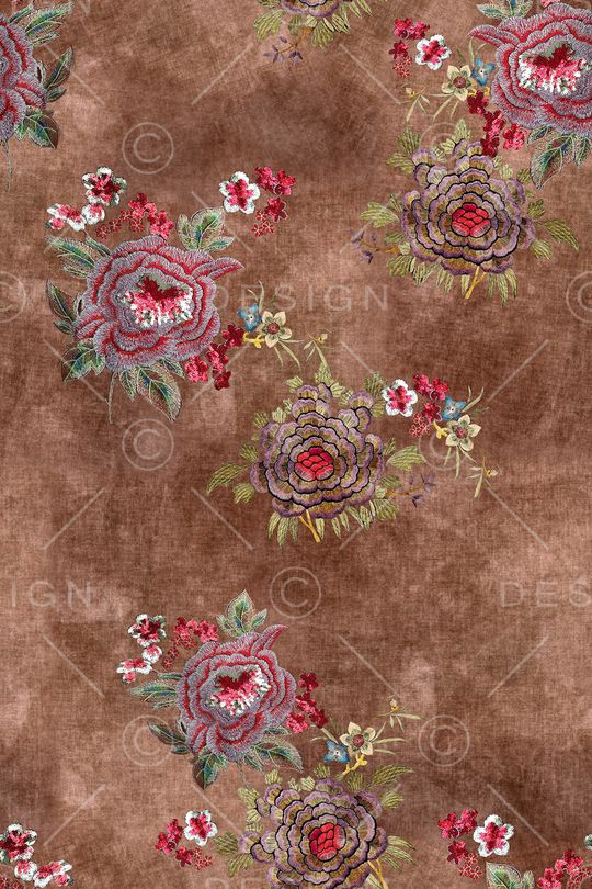 绣花印花华亿平台图片