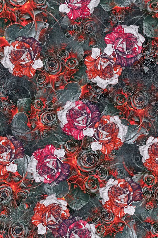 流行时尚印花华亿平台图片