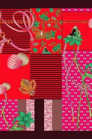 链条印花华亿平台图片