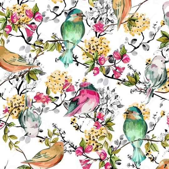 鸟印花华亿平台图片