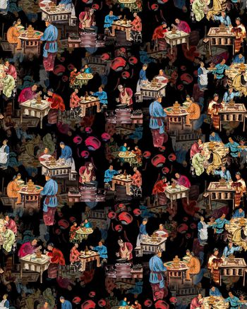 735282-中国传统喜庆节日数码华亿平台(黑)