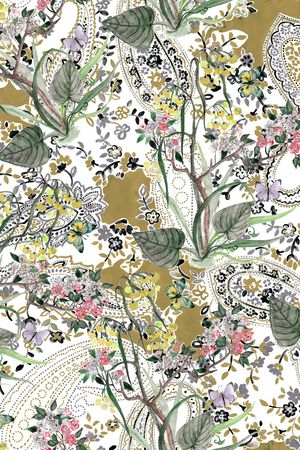 手绘印花华亿平台图片