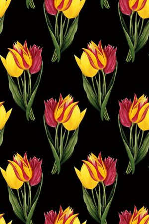 郁金香印花华亿平台图片