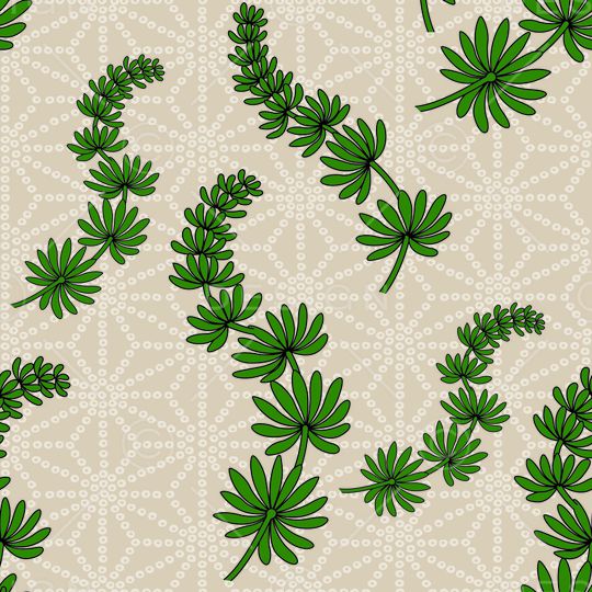 树叶印花华亿平台图片