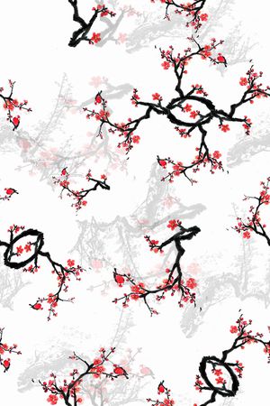 血红印花华亿平台图片